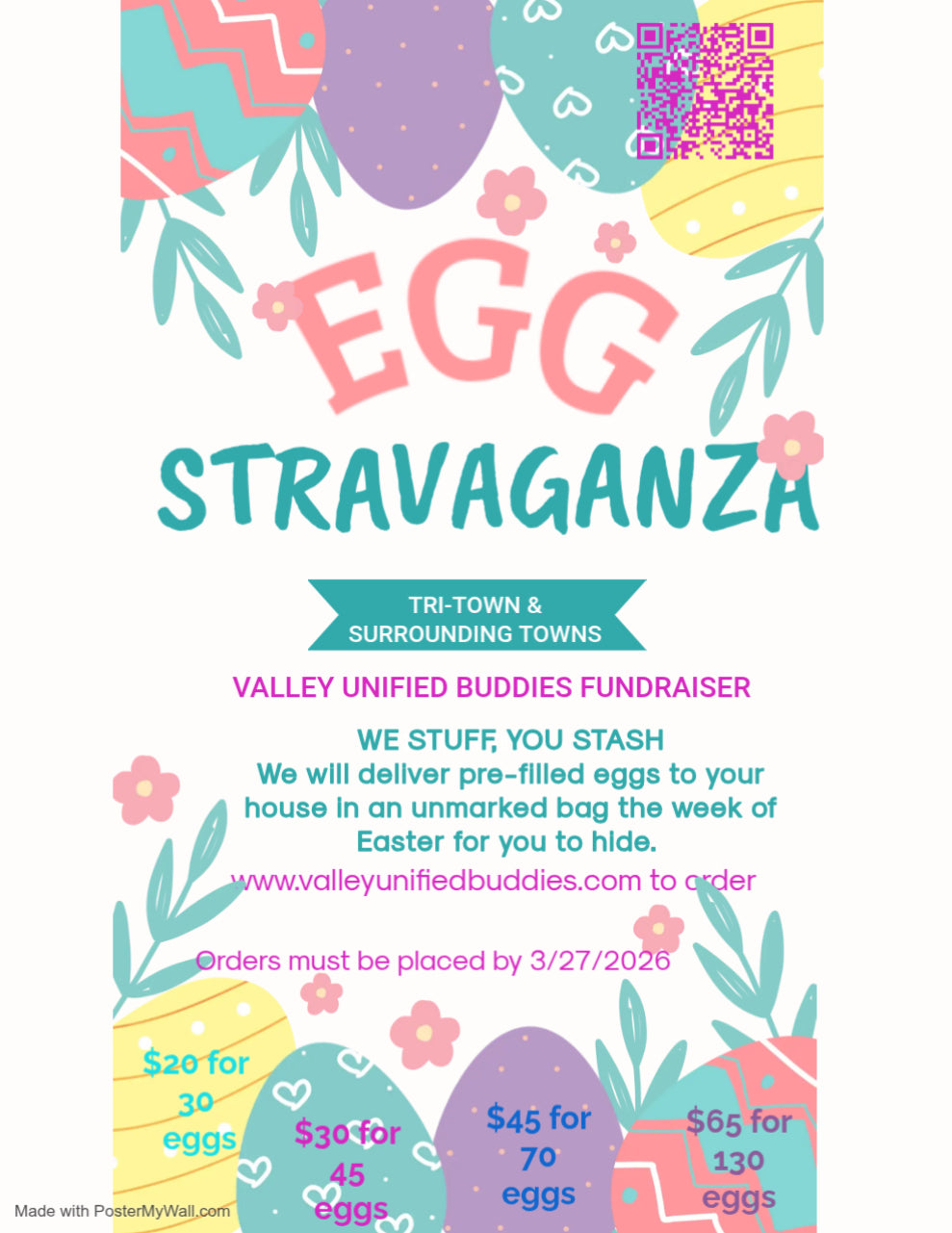 Egg-Stravaganza Fundraiser