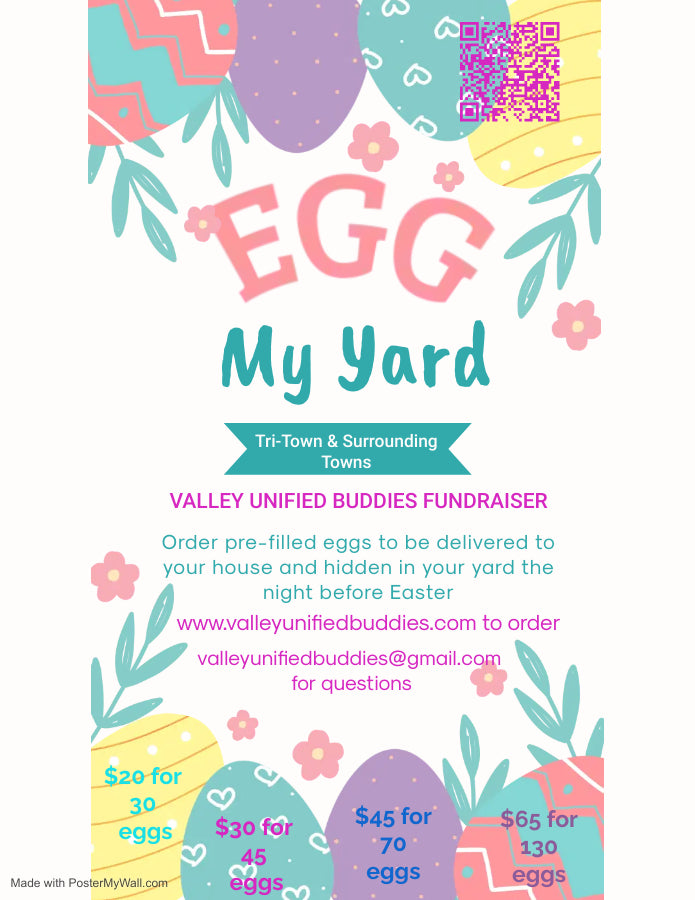 Egg My Yard Fundraiser